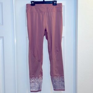 Fabletics running leggings with reflective details, medium